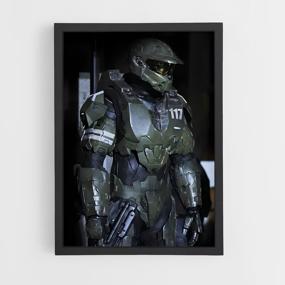 Poster Le Gardien de l'Équilibre – affiche Halo (vue 2)